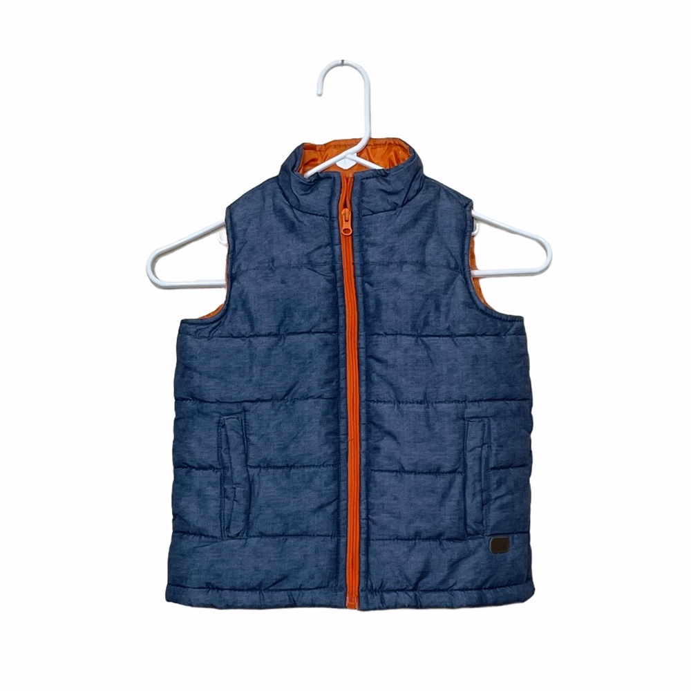lee puffy vest boys size M (5)